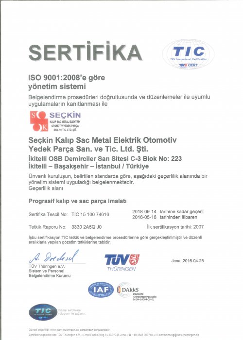 ISO 9001 TÜRKÇE